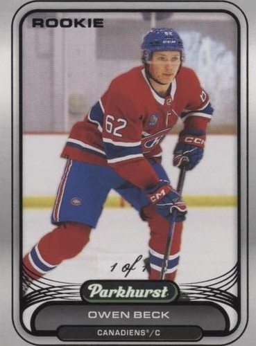 2023-24 Upper Deck Parkhurst - Owen Beck #157
