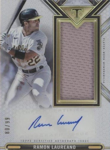 2021 Topps Triple Threads - Ramon Laureano #ASJR-RL