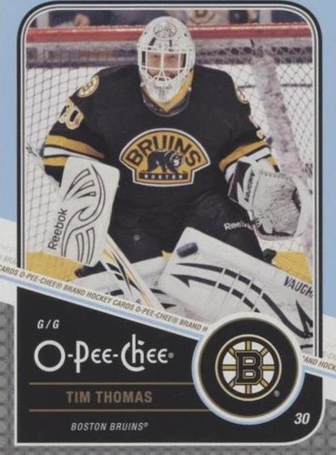 2011-12 O-Pee-Chee - Tim Thomas #40