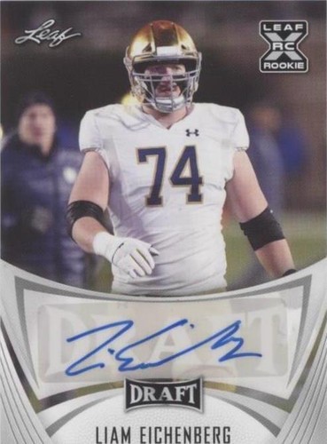 2021 Leaf Draft Liam Eichenberg #BA-LE1