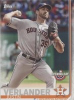 2019 Topps Opening Day - Justin Verlander #3
