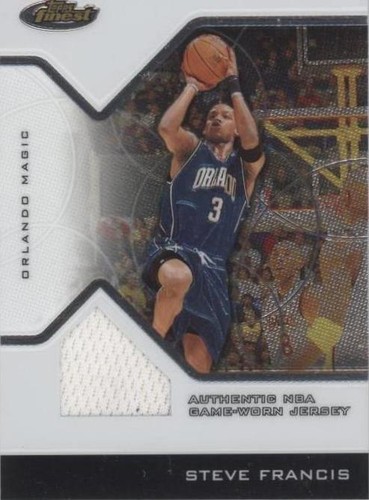 2004-05 Topps Finest - Steve Francis #116