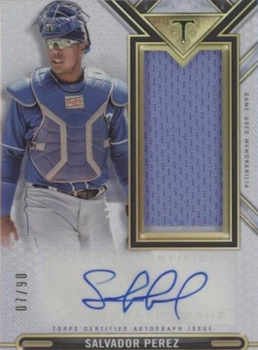 2021 Topps Triple Threads - Salvador Perez #ASJR-SP