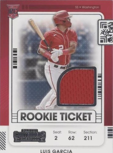 2021 Panini Contenders - Luis Garcia #RTJ-LG
