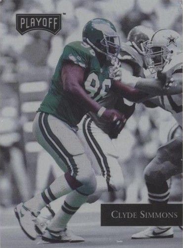1992 Playoff Clyde Simmons #73