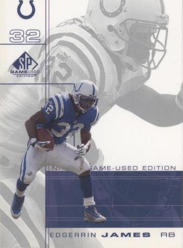 2001 SP Game Used Edition Edgerrin James #39