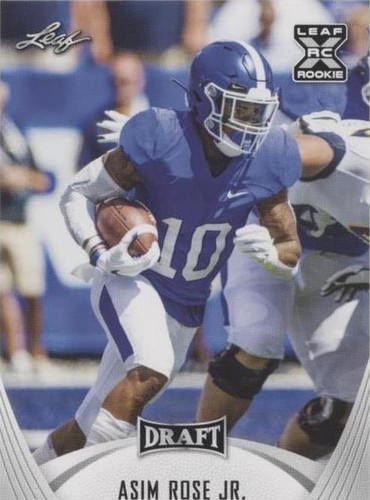 2021 Leaf Draft Asim Rose Jr. #18