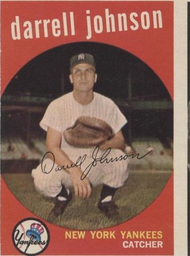 1959 Topps - Darrell Johnson #533