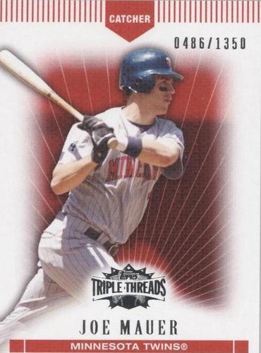 2007 Topps Triple Threads - Joe Mauer #29