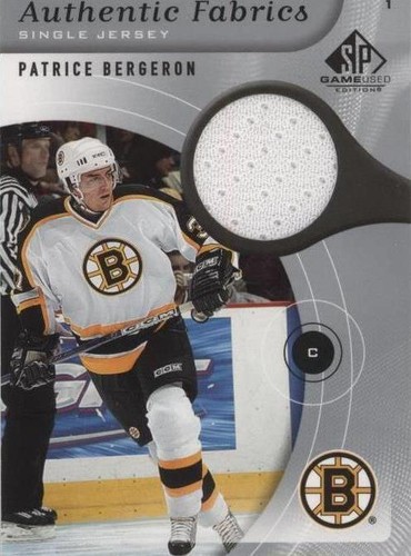 2005-06 SP Game Used Edition - Patrice Bergeron #AF-PB