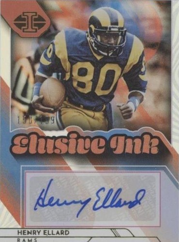 2022 Panini Illusions Henry Ellard #EI-HE