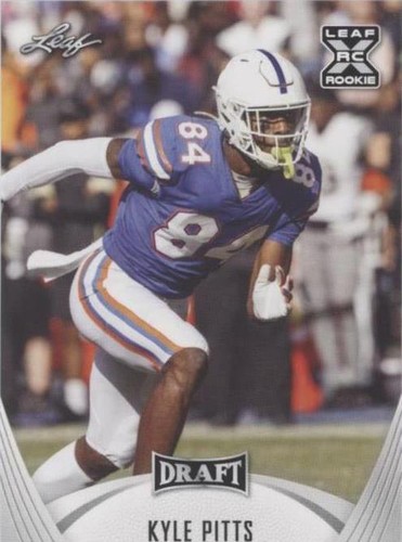 2021 Leaf Draft Kyle Pitts #24