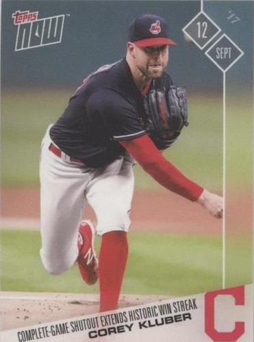 2017 Topps Now - Corey Kluber #593