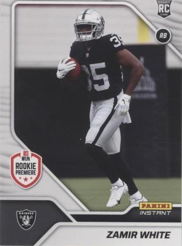 2022 Panini Instant NFLPA Rookie Premiere First Look Zamir White #FL33