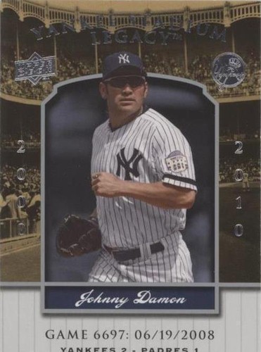2008 Upper Deck - Johnny Damon #YSL6697
