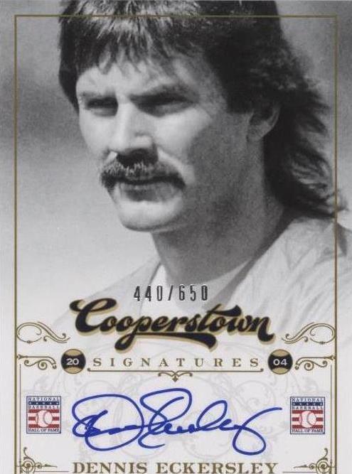 Panini Cooperstown 2012 - Dennis Eckersley #HOF-ECK