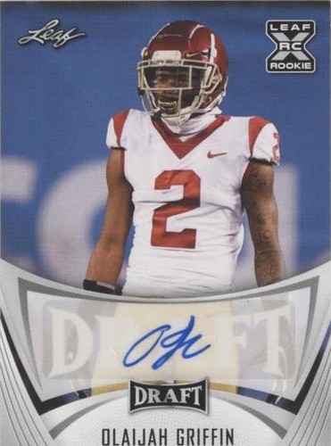 2021 Leaf Draft Olaijah Griffin #BA-OG1
