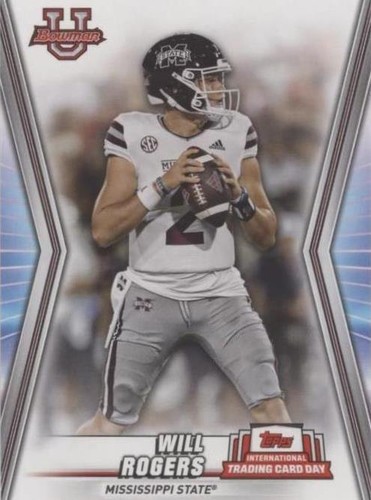 2023 Topps International Trading Card Day Will Rogers #NTCD-BF13