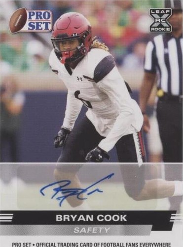 2022 Leaf Pro Set Draft Bryan Cook #PSA-BC1