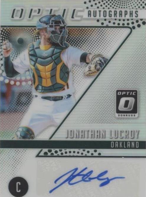 2018 Panini Donruss Optic - Jonathan Lucroy #OA-JL