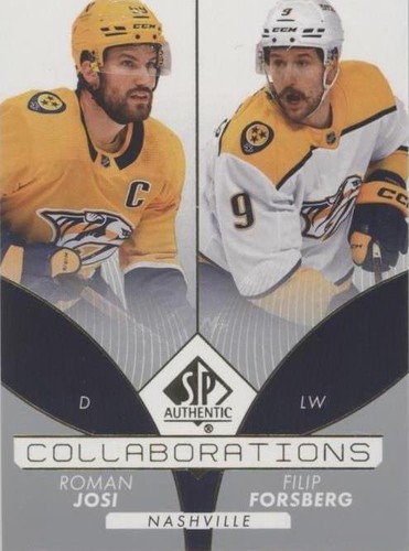 2022-23 SP Authentic - Filip Forsberg Roman Josi #C-20