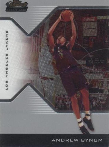 2004-05 Topps Finest - Andrew Bynum #200