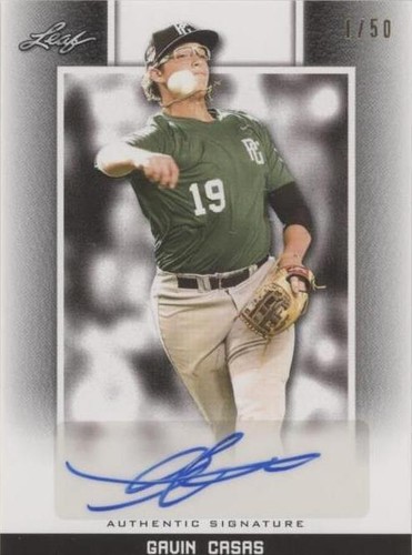 2019 Leaf Perfect Game National Showcase - Gavin Casas #BA-GC1