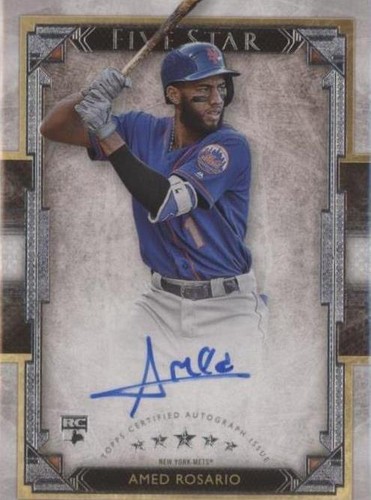 2018 Topps Five Star - Amed Rosario #FSA-AR