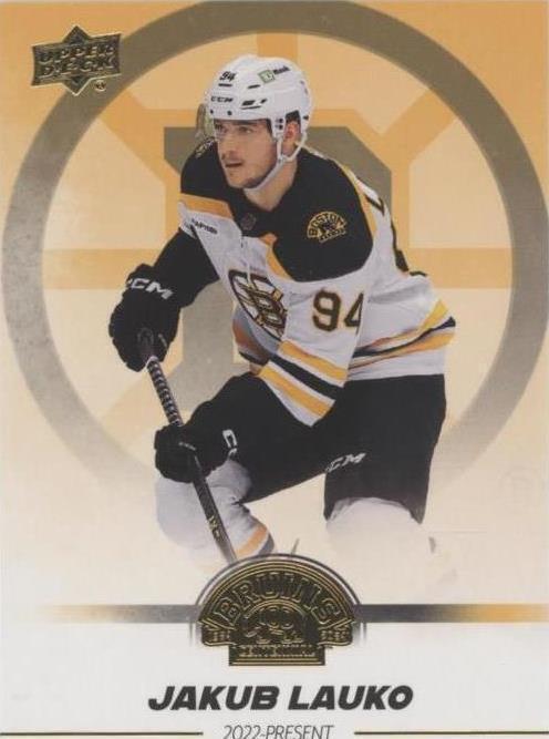 2023-24 Upper Deck Boston Bruins Centennial - Jakub Lauko #63