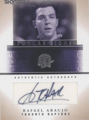 2004-05 Skybox Autographics - Rafael Araujo #FSA-RA