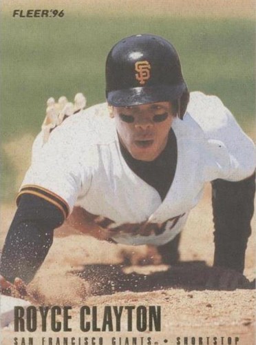 1996 Fleer - Royce Clayton #586