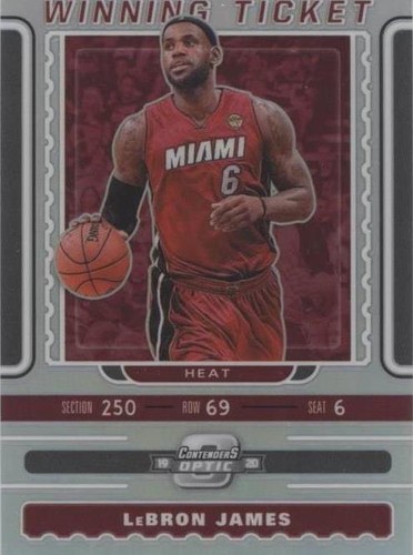 2019-20 Panini Contenders Optic - LeBron James #2