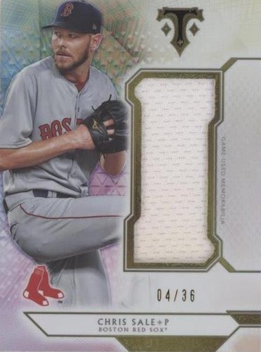 2018 Topps Triple Threads - Chris Sale #SJR-CS2