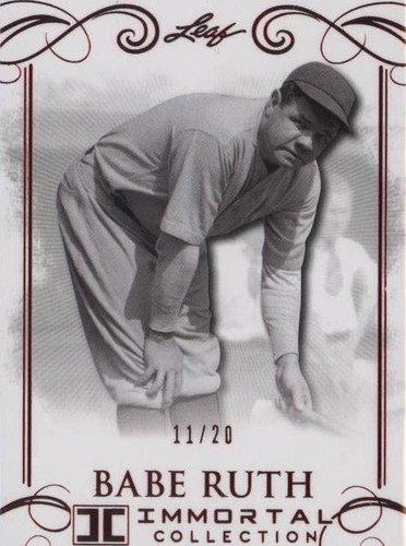 2017 Leaf Babe Ruth Immortal Collection - Babe Ruth #10