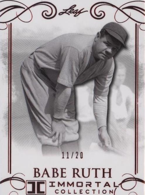 2017 Leaf Babe Ruth Immortal Collection - Babe Ruth #10