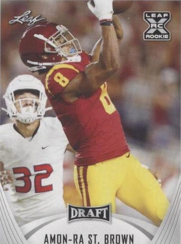 2021 Leaf Draft Amon-Ra St. Brown #27