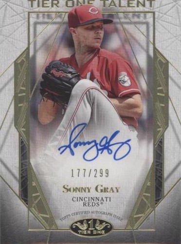 2022 Topps Tier One - Sonny Gray #T1TA-SGR