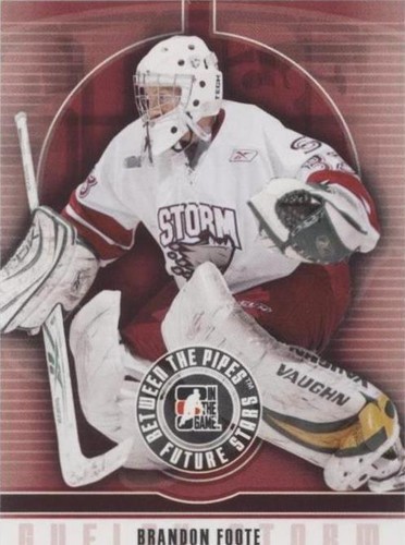 2008-09 In the Game Between the Pipes - Brandon Foote #54
