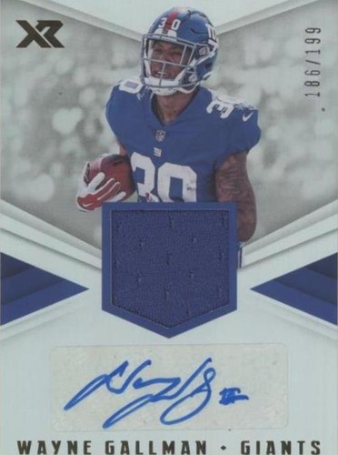 2017 Panini XR Wayne Gallman #RSA-WG