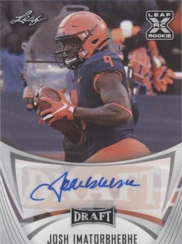 2021 Leaf Draft Josh Imatorbhebhe #BA-JI1