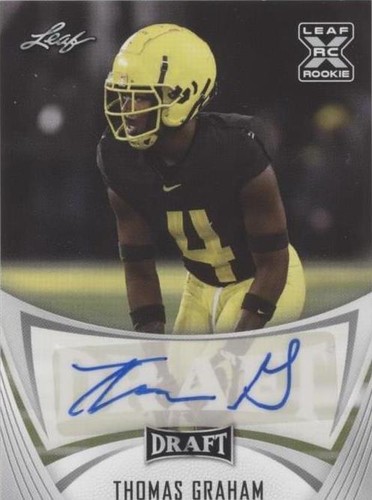 2021 Leaf Draft Thomas Graham Jr. #BA-TG2
