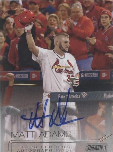 2015 Topps Stadium Club - Matt Adams #SCA-MA