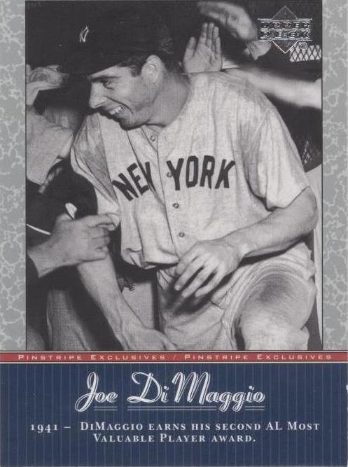 2001 Upper Deck - Joe DiMaggio #JD24