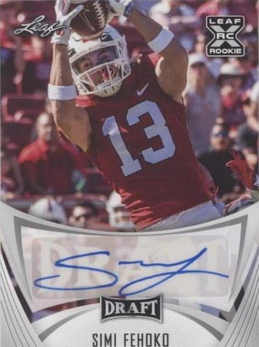 2021 Leaf Draft Simi Fehoko #BA-SF1