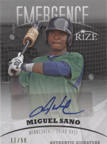 2012 Leaf Rize Draft - Miguel Sanó #EM-17