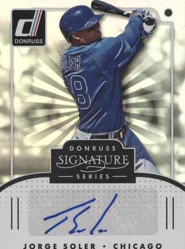 2016 Panini Donruss - Jorge Soler #SGS-JS