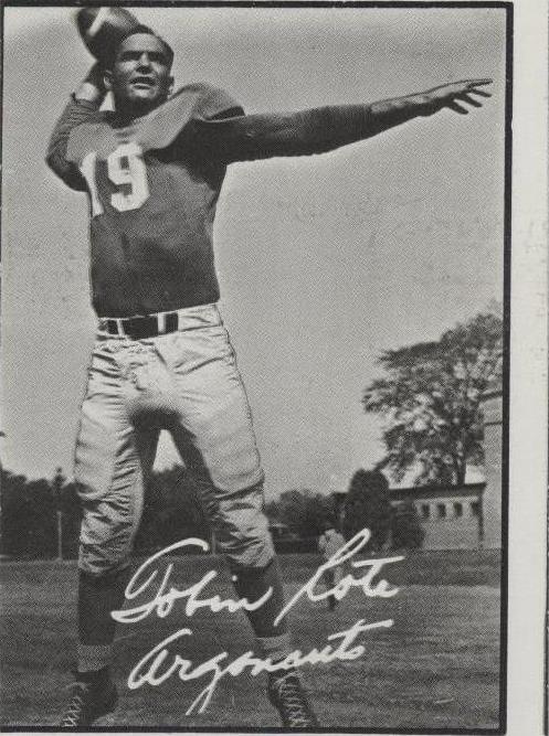 1961 Topps CFL Tobin Rote #114