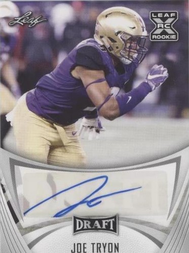 2021 Leaf Draft Joe Tryon-Shoyinka #BA-JT1