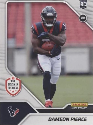 2022 Panini Instant NFLPA Rookie Premiere First Look Dameon Pierce #FL32