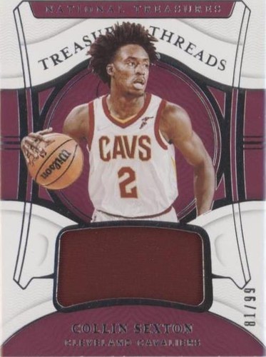 2021-22 Panini National Treasures - Collin Sexton #TD-CSX